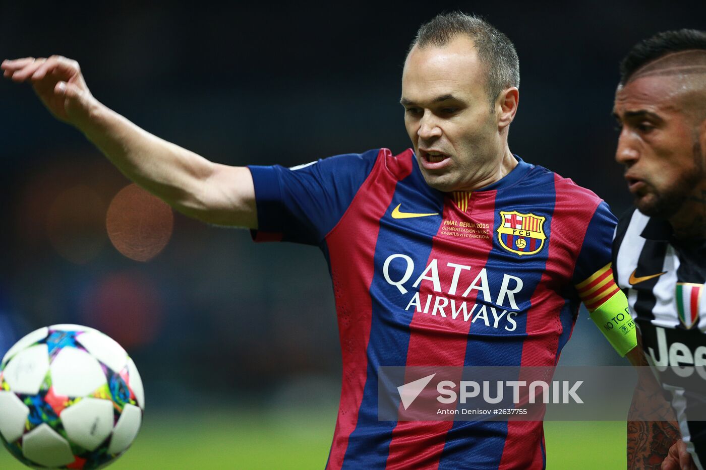 Football. Champions League. Final. Juventus vs. Barcelona