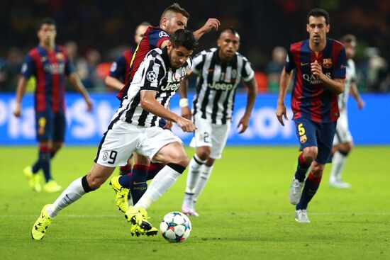 Football. Champions League. Final. Juventus vs. Barcelona