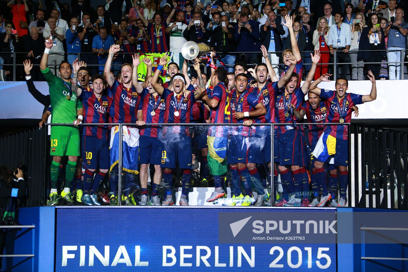 Football. Champions League. Final. Juventus vs. Barcelona