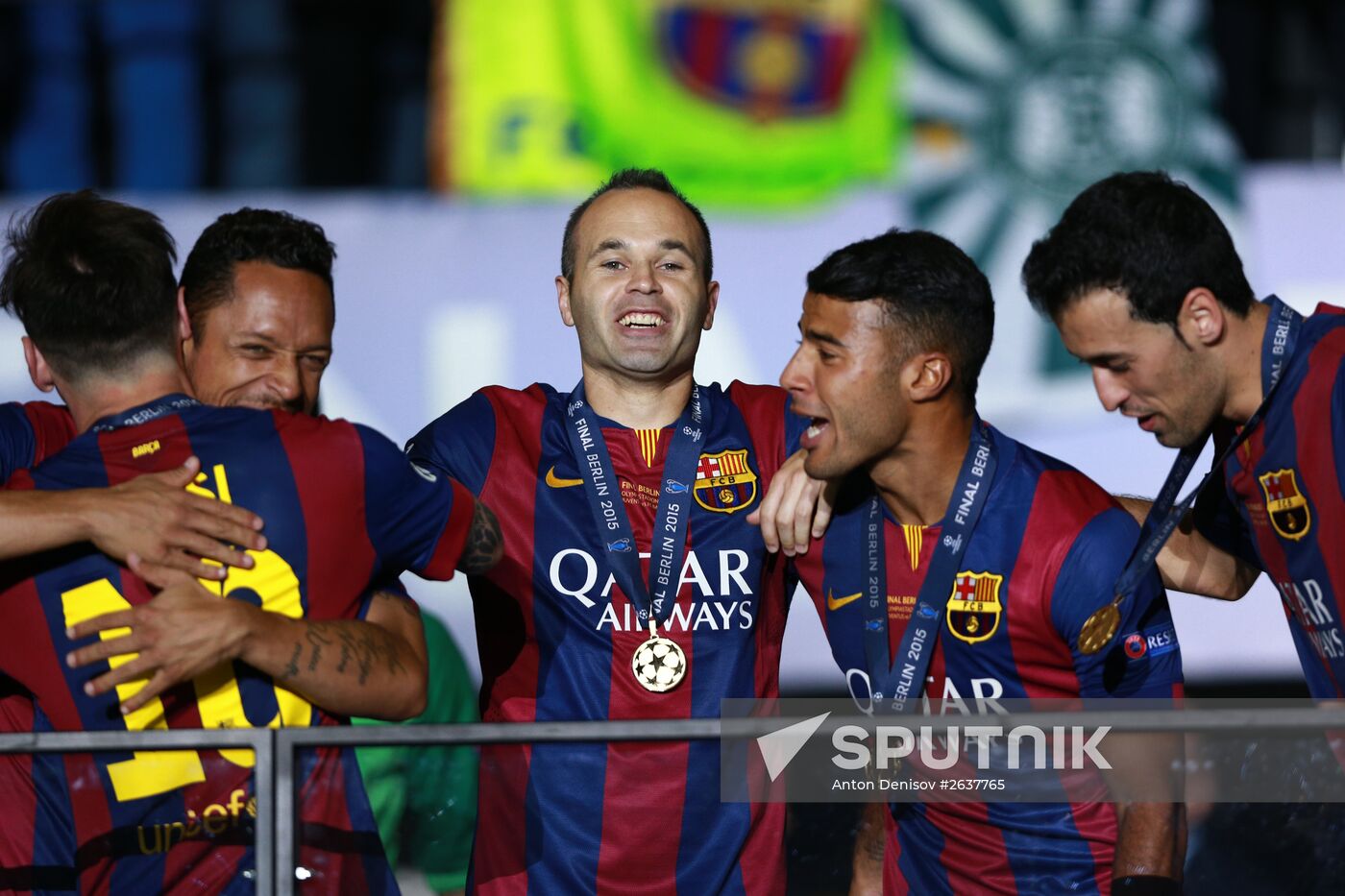 Football. Champions League. Final. Juventus vs. Barcelona