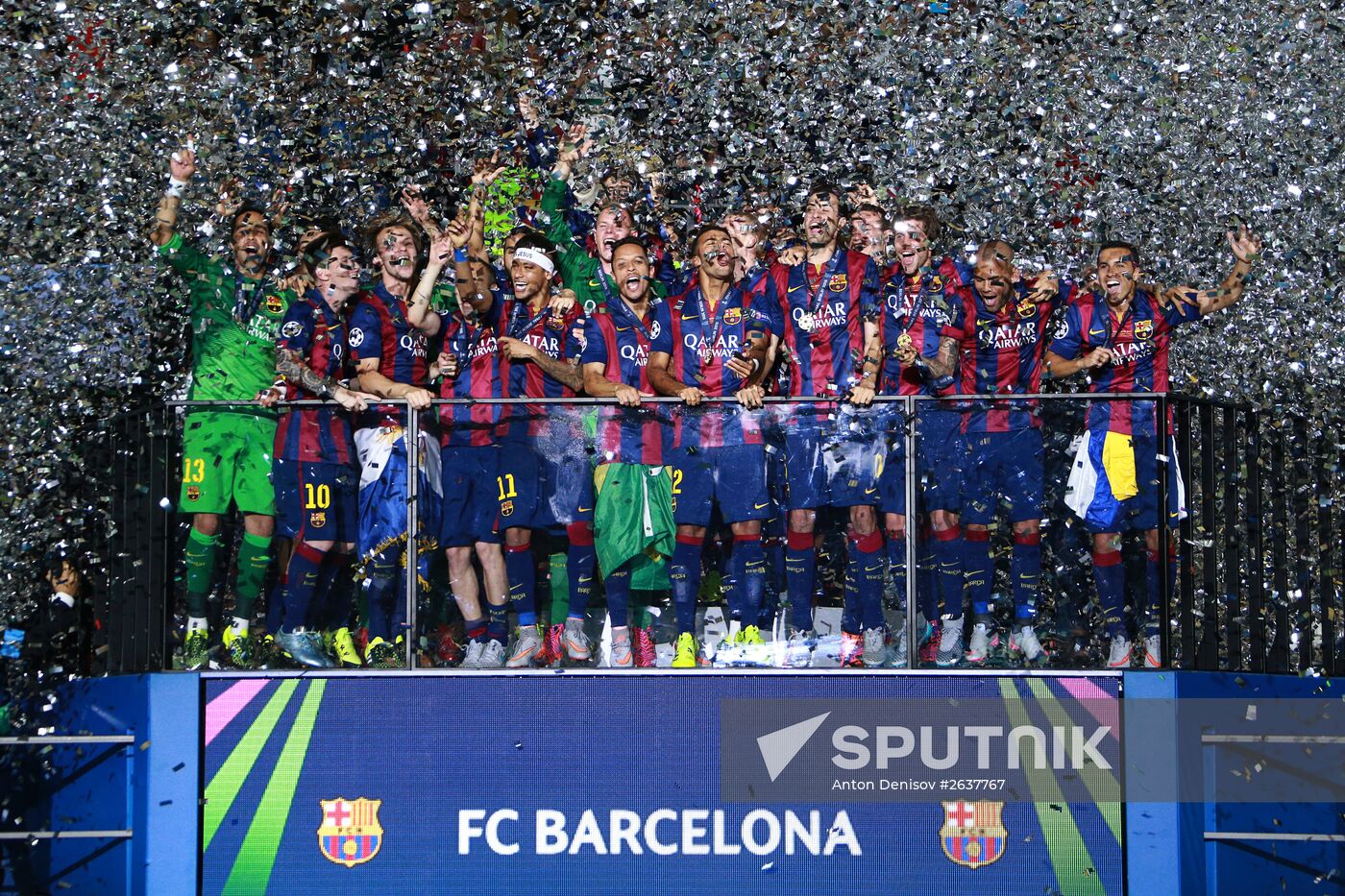 Football. Champions League. Final. Juventus vs. Barcelona