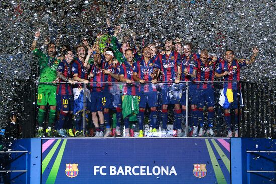 Football. Champions League. Final. Juventus vs. Barcelona