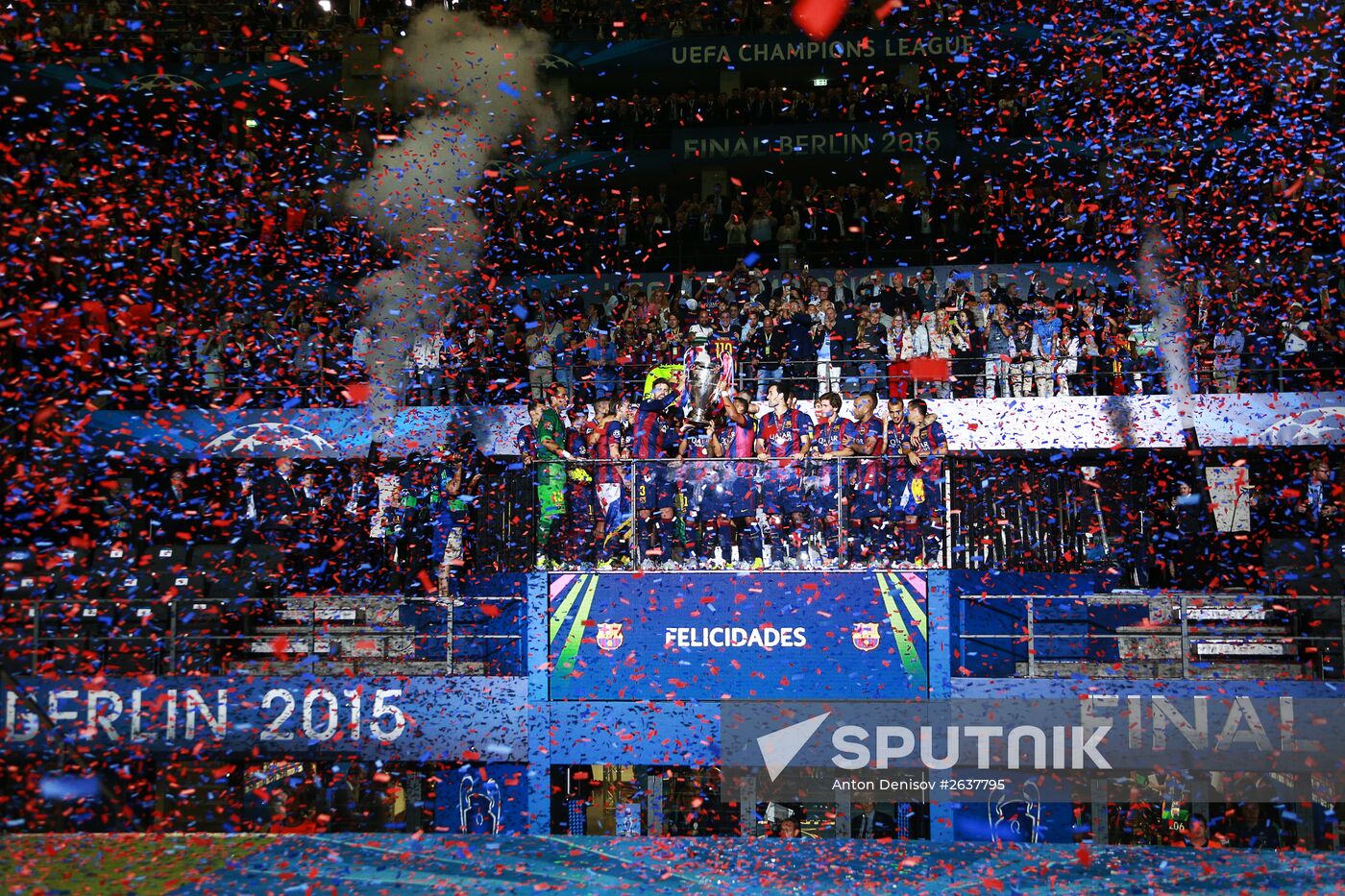 Football. Champions League. Final. Juventus vs. Barcelona