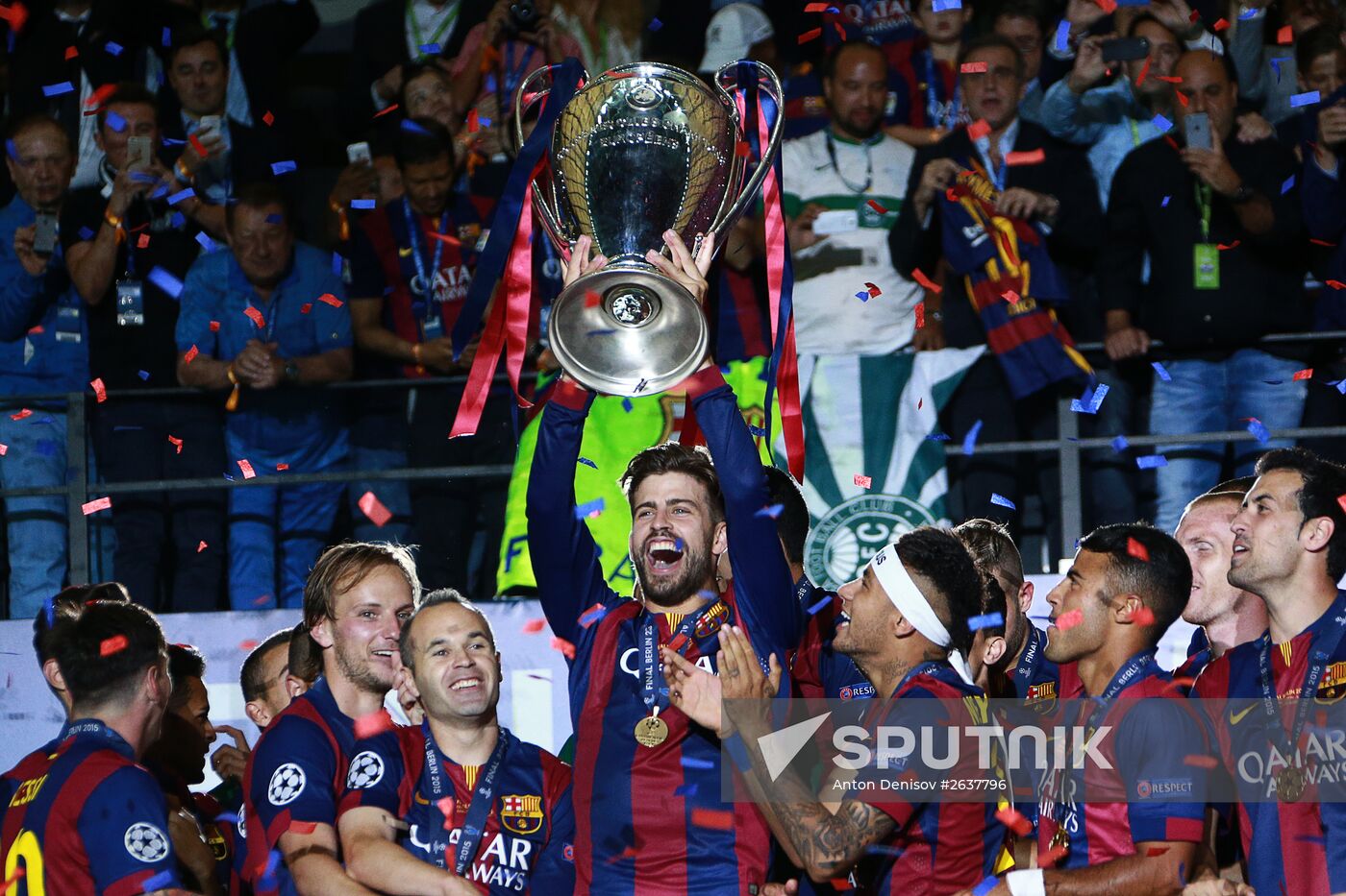 Football. Champions League. Final. Juventus vs. Barcelona