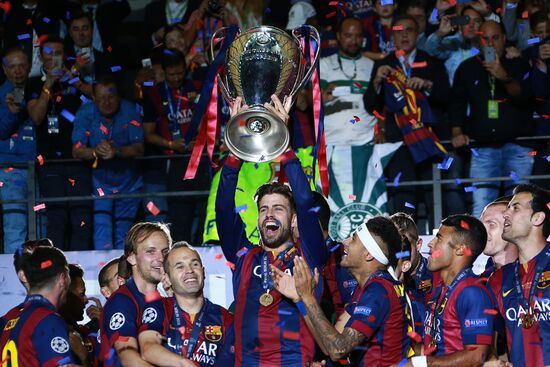 Football. Champions League. Final. Juventus vs. Barcelona