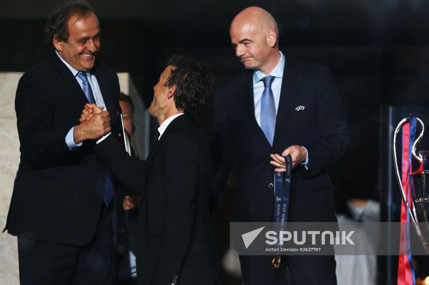 Football. Champions League. Final. Juventus vs. Barcelona