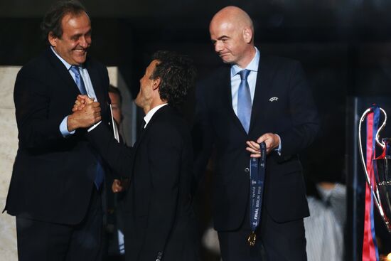 Football. Champions League. Final. Juventus vs. Barcelona