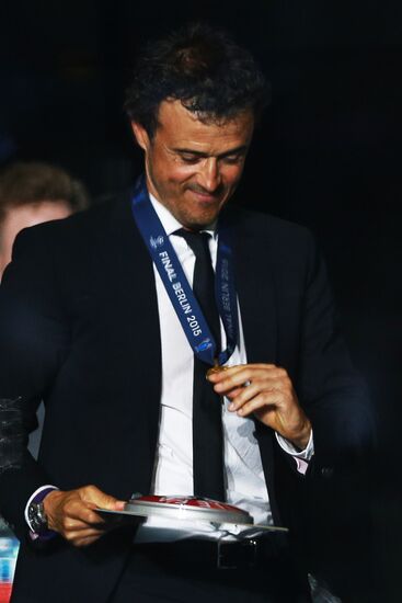 Football. Champions League. Final. Juventus vs. Barcelona