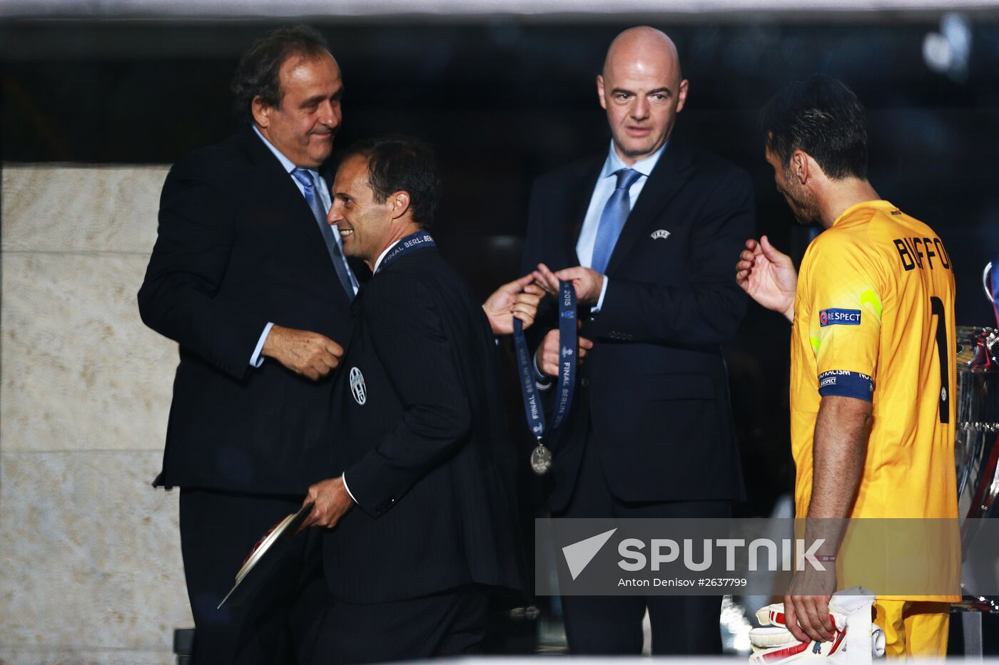 Football. Champions League. Final. Juventus vs. Barcelona