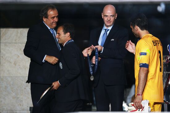 Football. Champions League. Final. Juventus vs. Barcelona