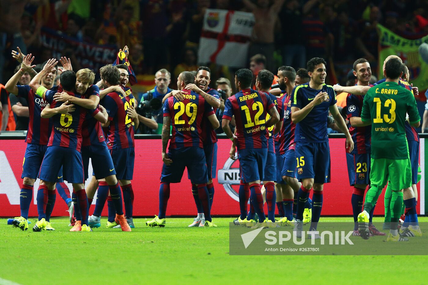 Football. Champions League. Final. Juventus vs. Barcelona