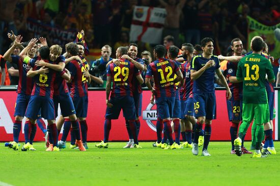 Football. Champions League. Final. Juventus vs. Barcelona