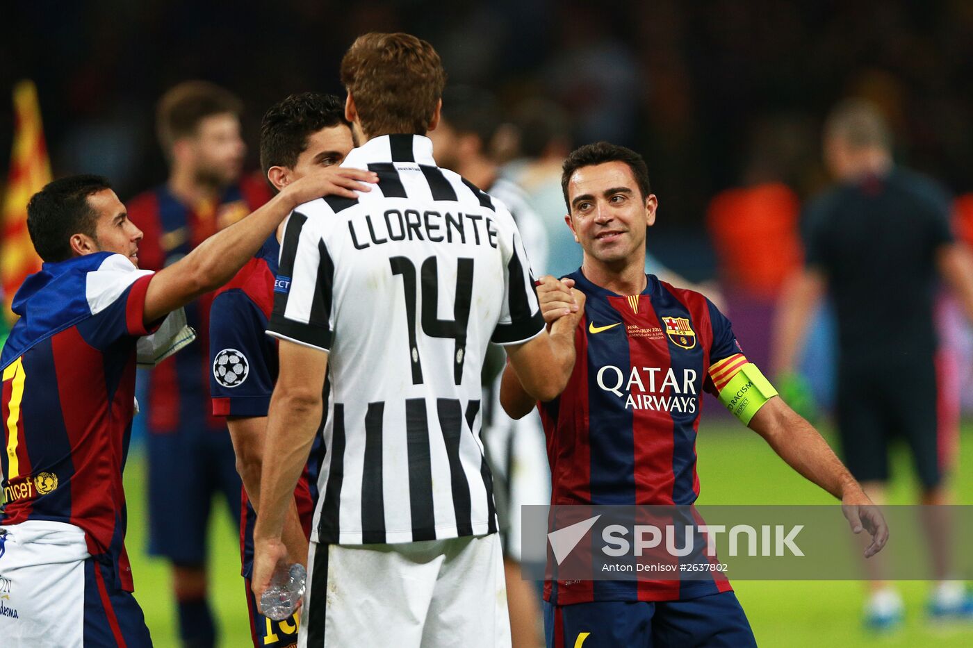 Football. Champions League. Final. Juventus vs. Barcelona