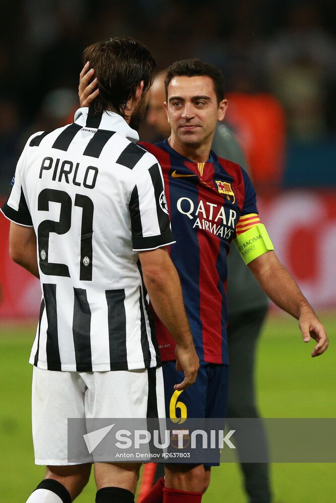 Football. Champions League. Final. Juventus vs. Barcelona