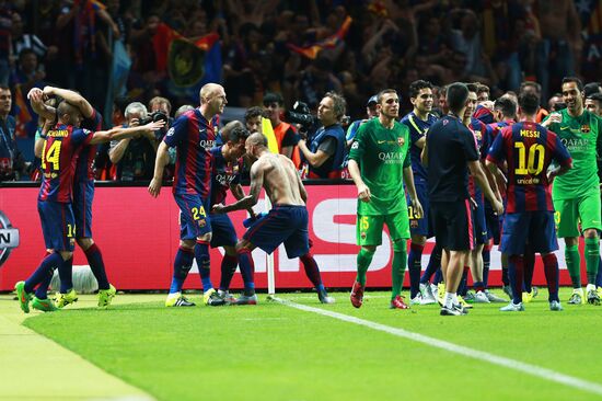 Football. Champions League. Final. Juventus vs. Barcelona