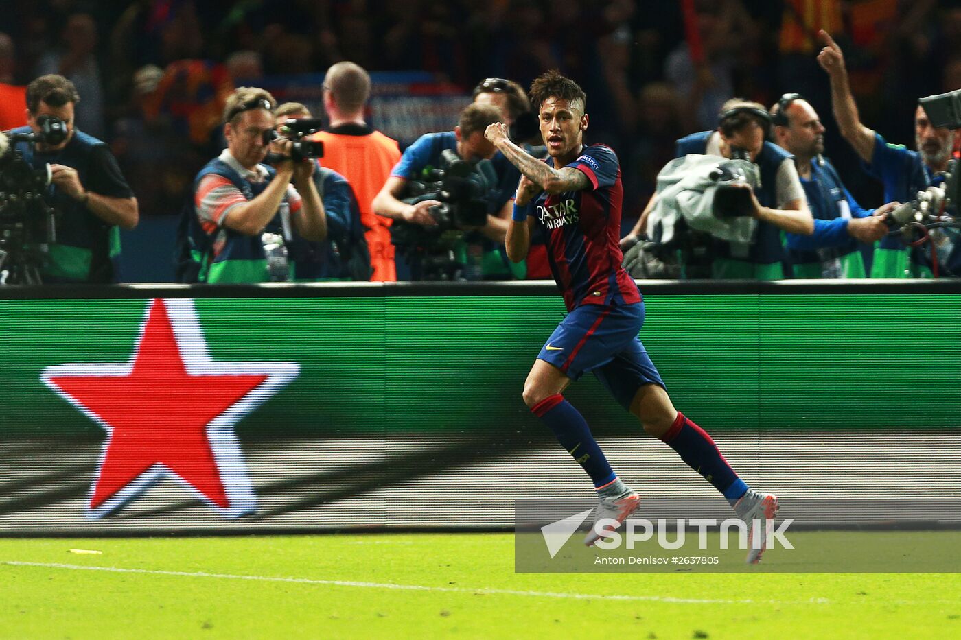 Football. Champions League. Final. Juventus vs. Barcelona