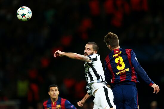 Football. Champions League. Final. Juventus vs. Barcelona