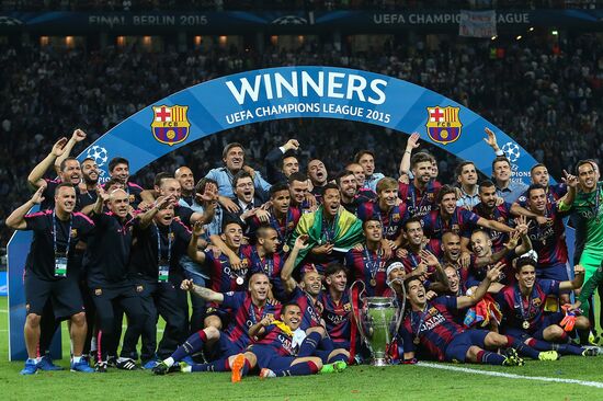 Football. Champions League. Final. Juventus vs. Barcelona