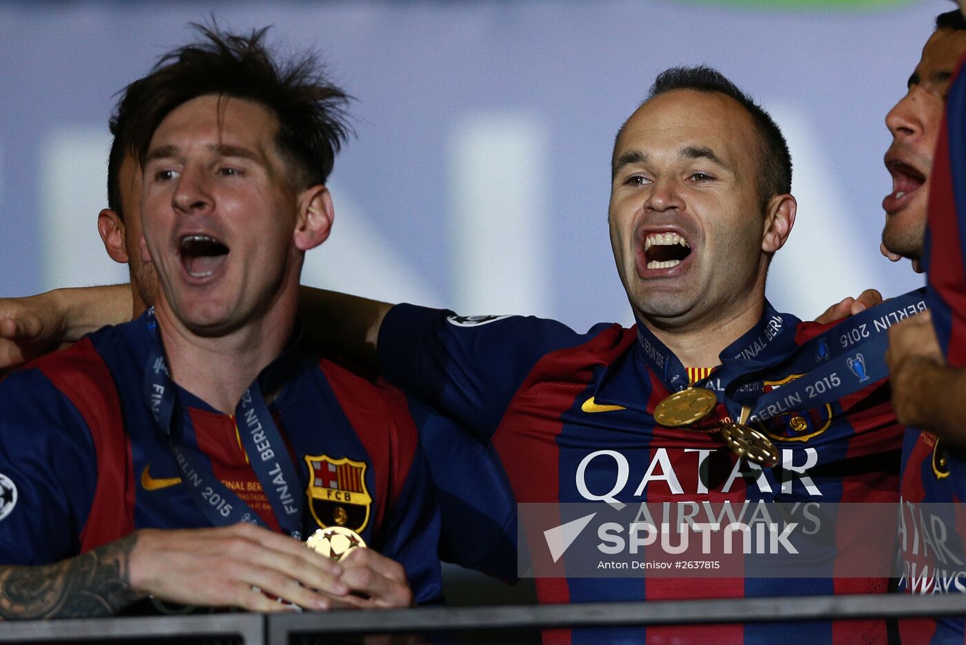 Football. Champions League. Final. Juventus vs. Barcelona