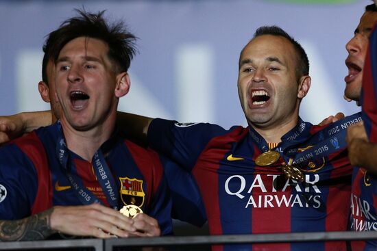 Football. Champions League. Final. Juventus vs. Barcelona