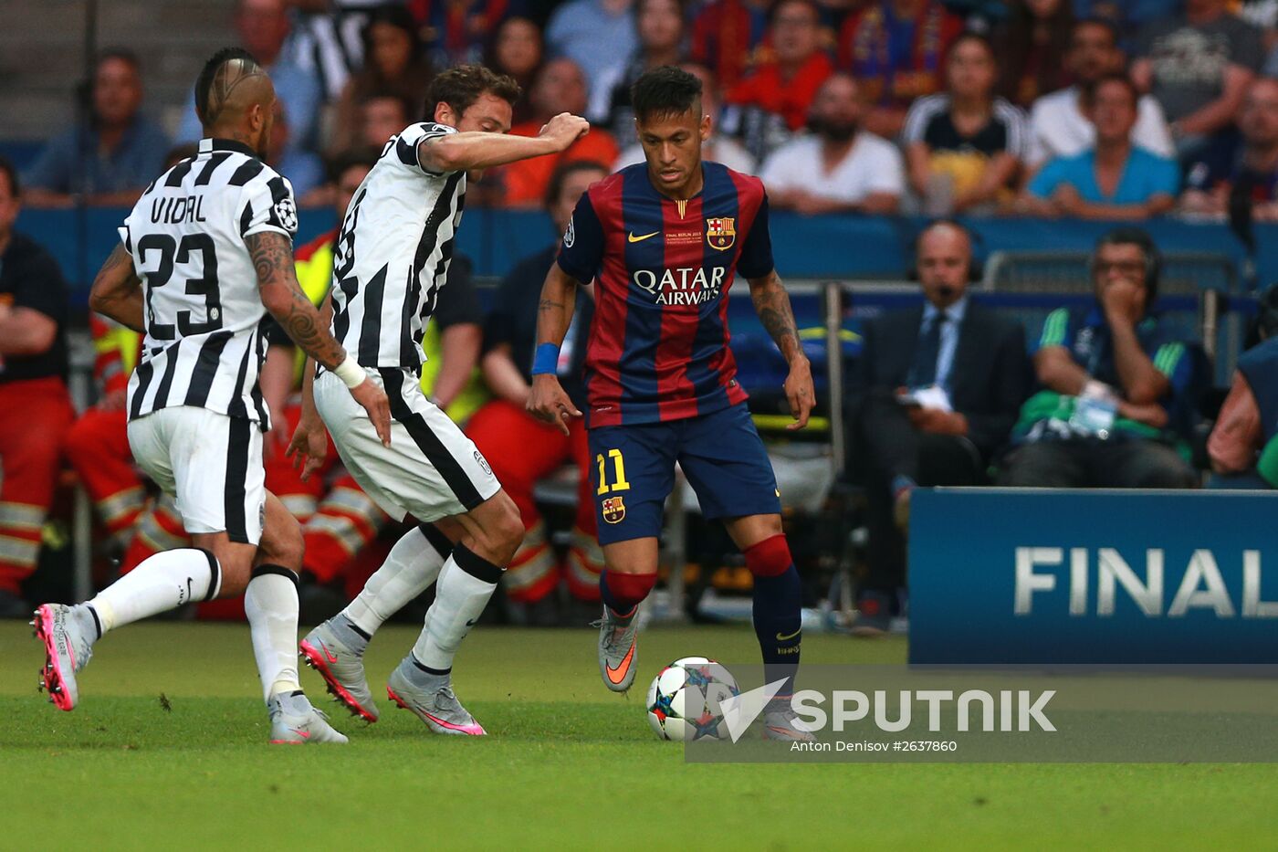 Football. Champions League. Final. Juventus vs. Barcelona