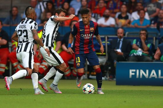 Football. Champions League. Final. Juventus vs. Barcelona