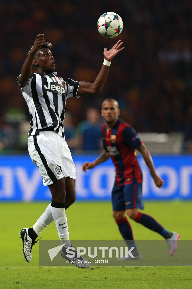 Football. Champions League. Final. Juventus vs. Barcelona