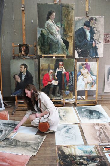 Ilya Glazunov Academy of Fine Arts open day