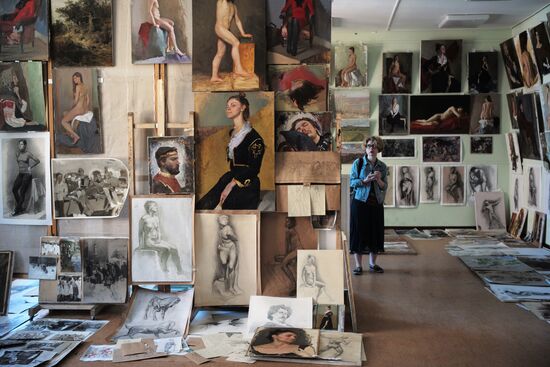Ilya Glazunov Academy of Fine Arts open day