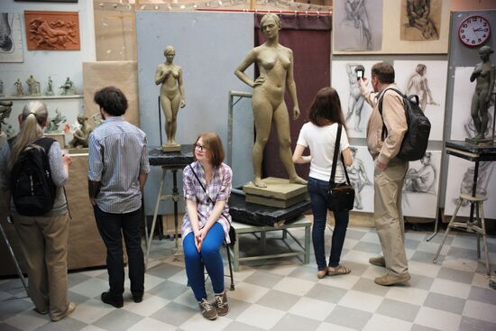 Ilya Glazunov Academy of Fine Arts open day