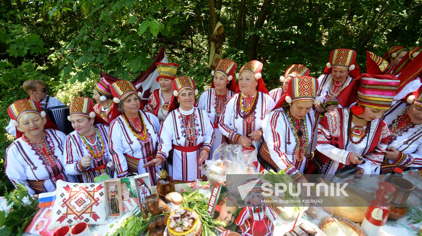 Baltai republic holiday of Mordovian culture