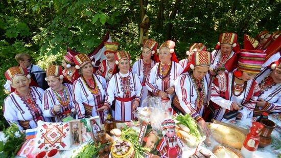 Baltai republic holiday of Mordovian culture