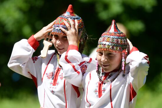 Baltai republic holiday of Mordovian culture