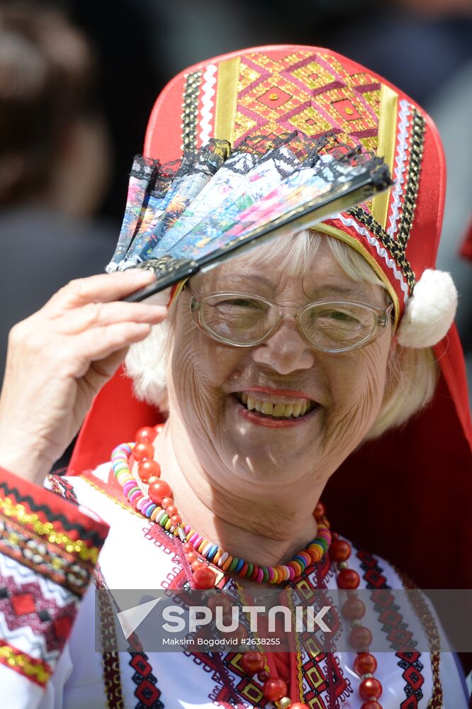 Baltai republic holiday of Mordovian culture