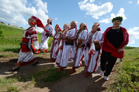 Baltai republic holiday of Mordovian culture