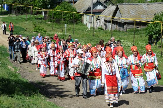 Baltai republic holiday of Mordovian culture