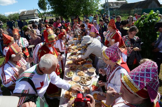 Baltai republic holiday of Mordovian culture