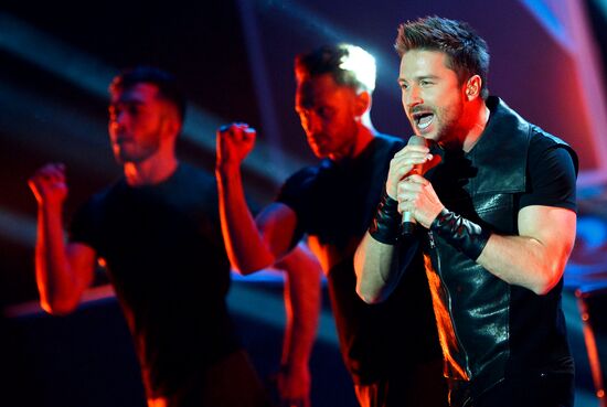 Concert by MUZ-TV 2015 Awards nominees and winners at Grand Kremlin Palace