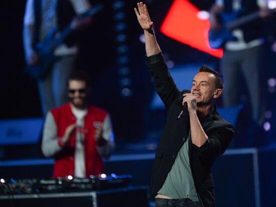 Concert by MUZ-TV 2015 Awards nominees and winners at Grand Kremlin Palace