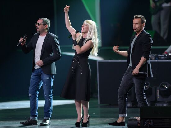 Concert by MUZ-TV 2015 Awards nominees and winners at Grand Kremlin Palace