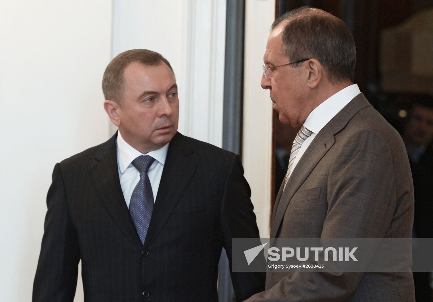Talks between Russian and Belarusian foreign ministers Sergey Lavrov and Vladimir Makei