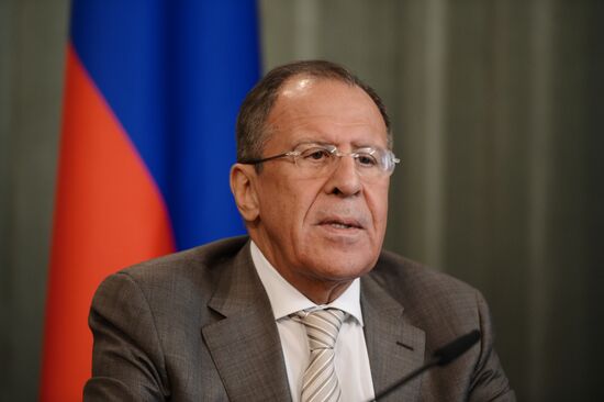 Talks between Russian and Belarusian foreign ministers Sergey Lavrov and Vladimir Makei