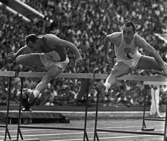 USSR-USA track meet