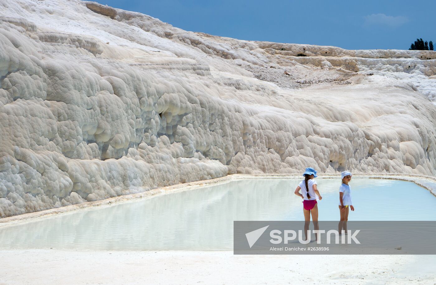Pamukkale. Turkey
