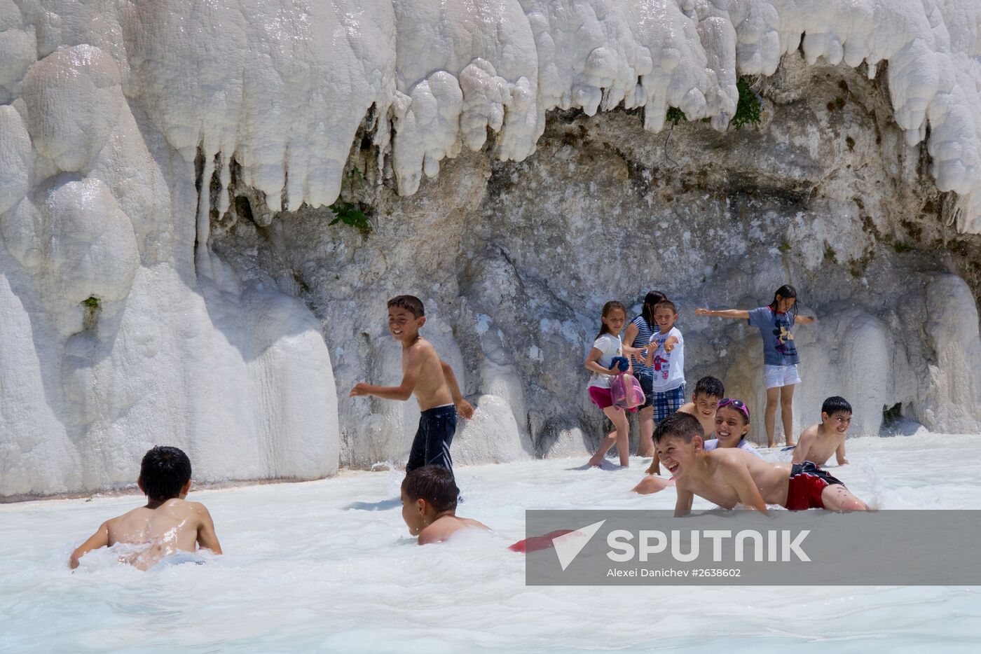 Pamukkale. Turkey