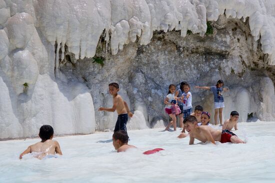 Pamukkale. Turkey