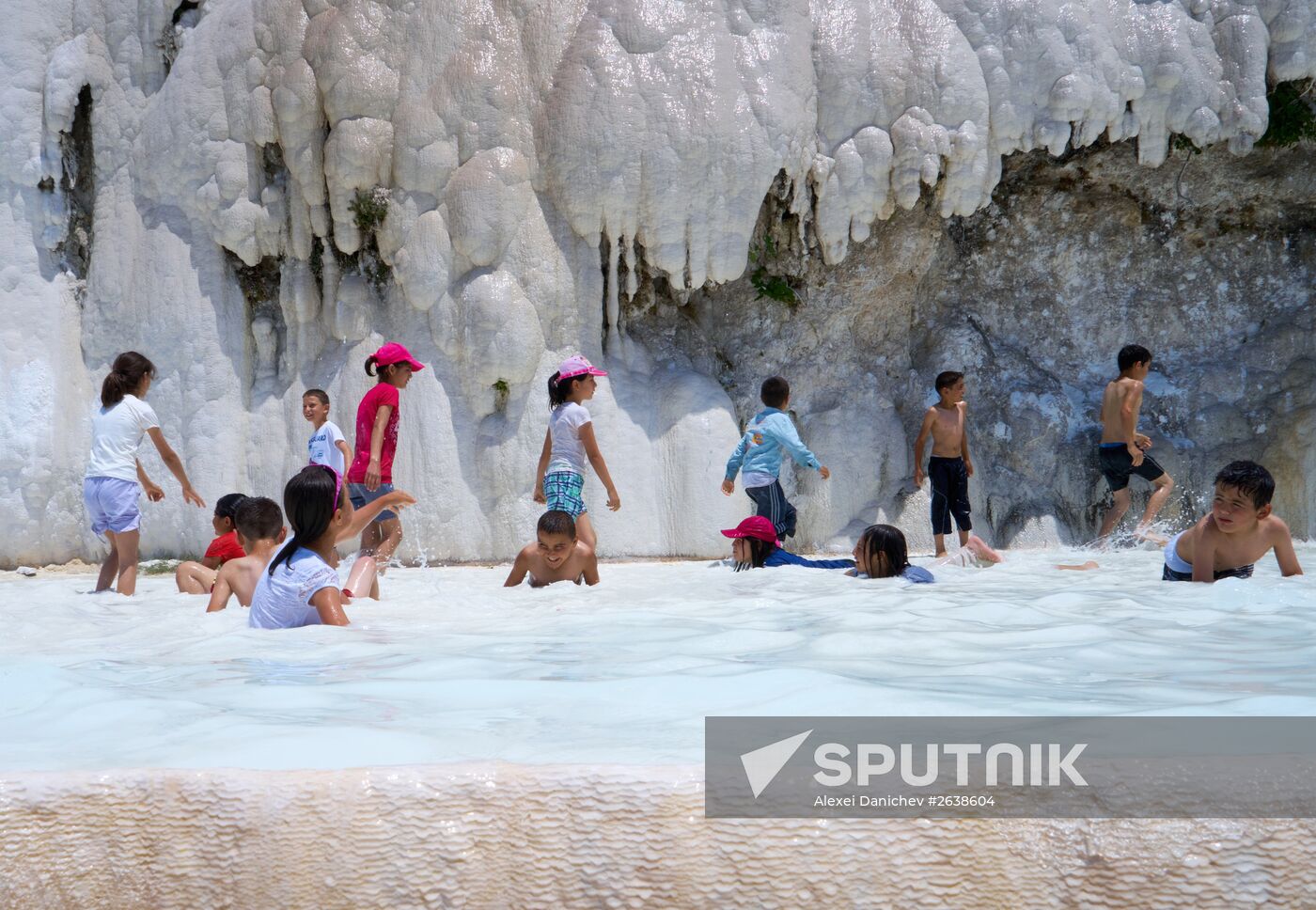 Pamukkale. Turkey