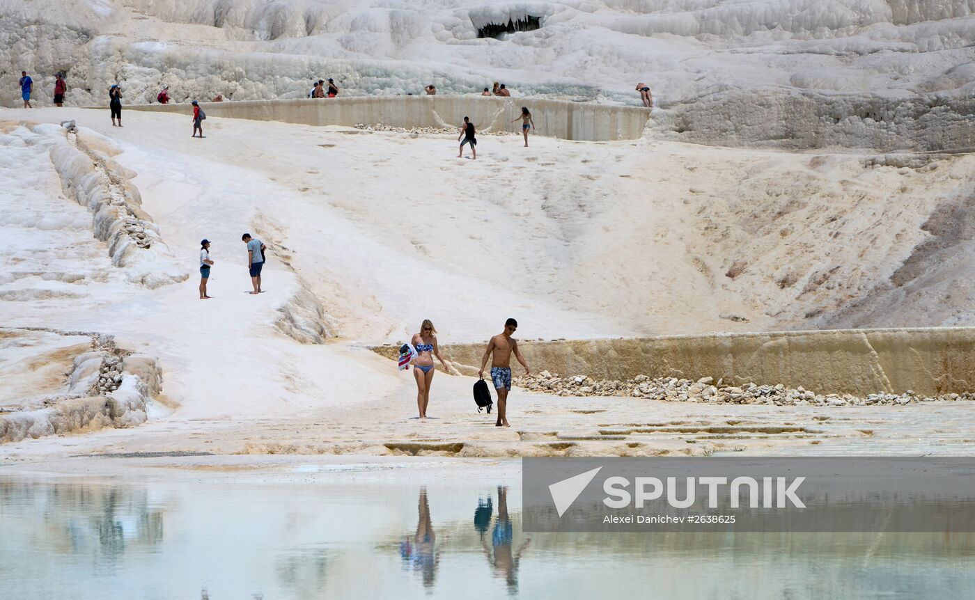 Pamukkale. Turkey