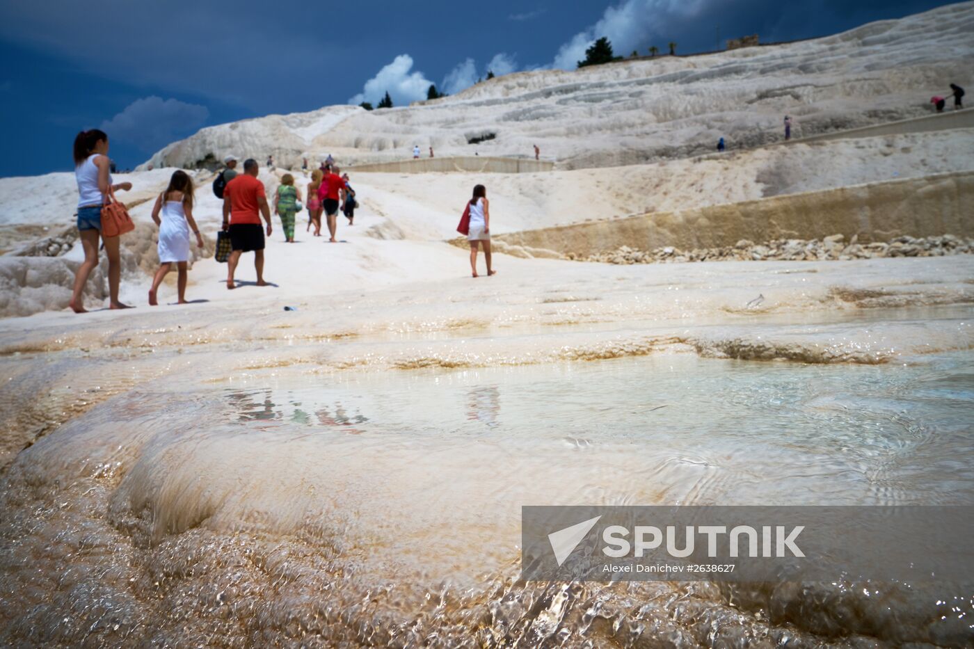 Pamukkale. Turkey