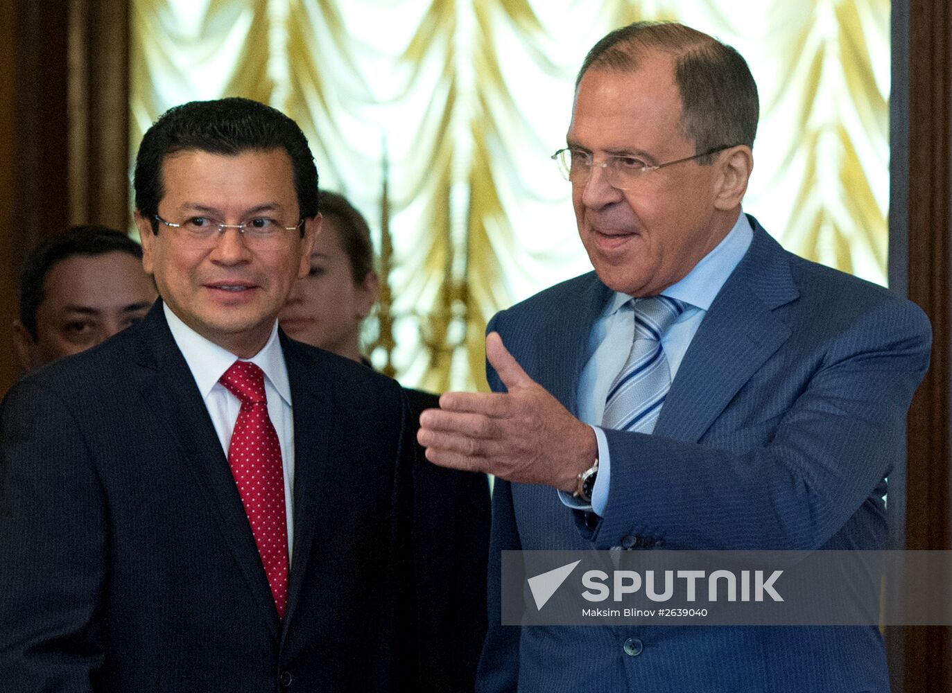 Foreign Ministers of Russia and Salvador S.Lavrov and H.R.Martinez Bonilla meet in Moscow